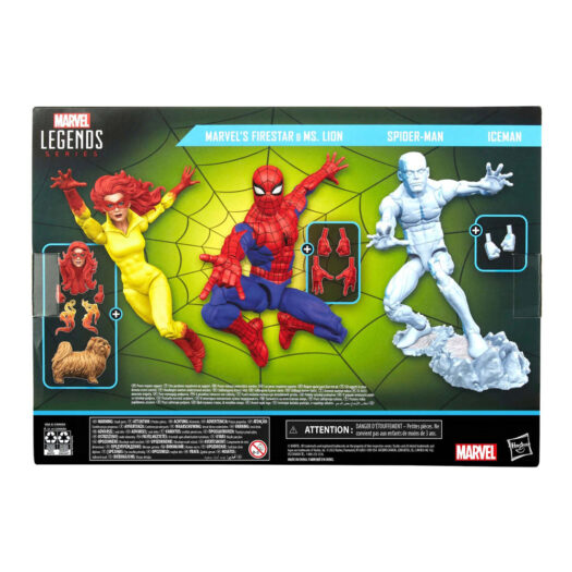 Hasbro Marvel Legends Series Spider-Man and His Amazing Friends Action Figure 3-Pack