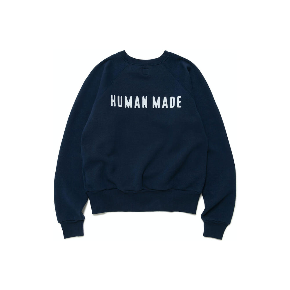 Human Made #2 Sweatshirt NavyHuman Made #2 Sweatshirt Navy - OFour