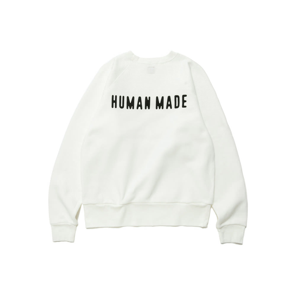 Human Made #2 Sweatshirt WhiteHuman Made #2 Sweatshirt White - OFour