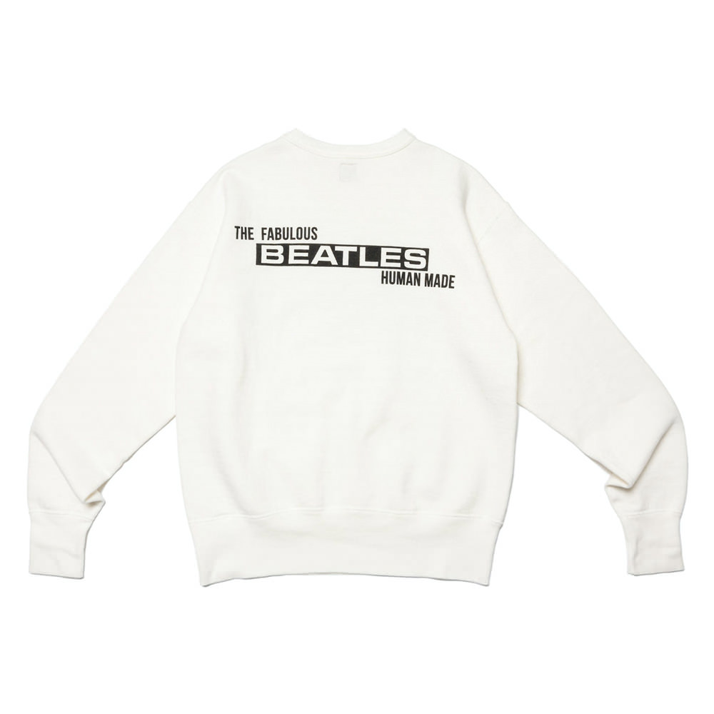 Human Made Beatles Tsuuriami Sweatshirt WhiteHuman Made Beatles