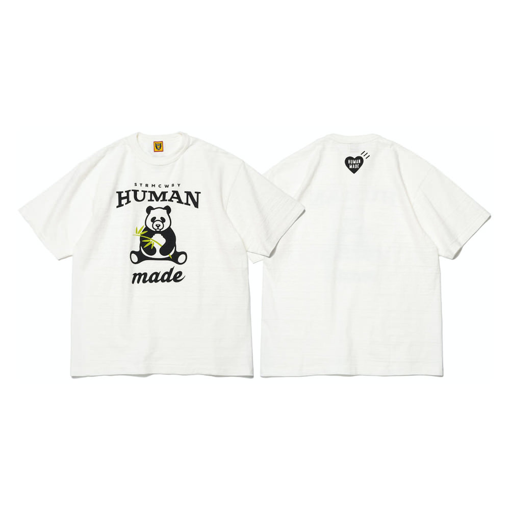 Human Made China Store Exclusive Panda T Shirt WhiteHuman Made