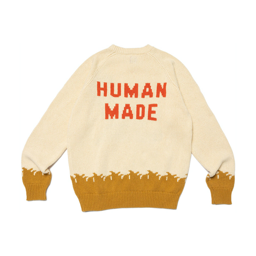 Human Made Duck Knit Sweater BeigeHuman Made Duck Knit Sweater