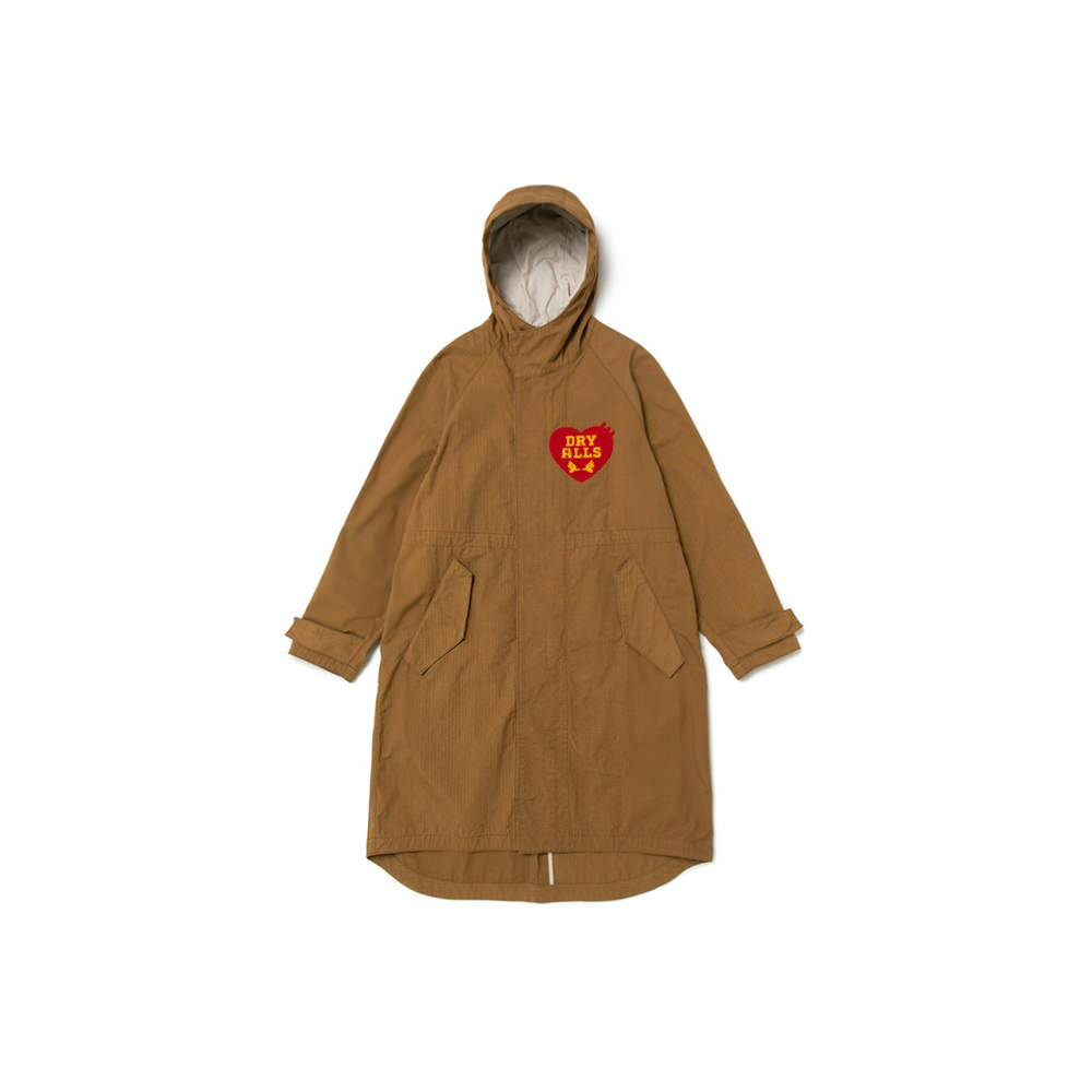 ジャケット・アウター Human Made Military Hooded Coat Brown ジャケット・アウター Human Made Military Hooded Coat Brown