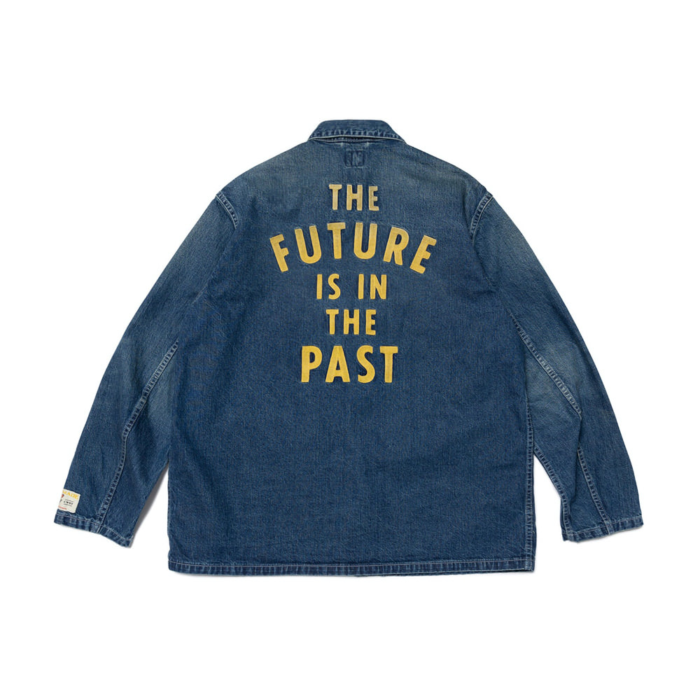 Human Made Future Past Denim Coverall Jacket IndigoHuman