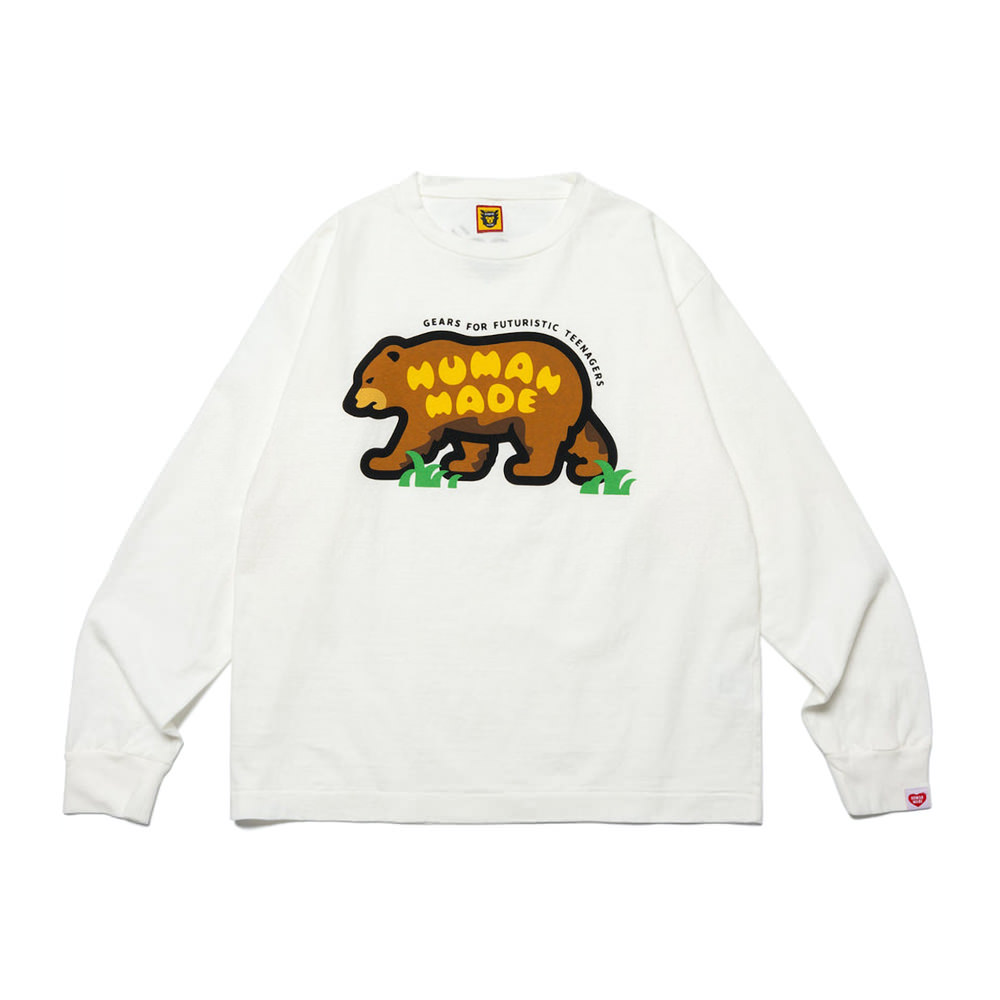 Human Made Graphic #1 L/S T-shirt WhiteHuman Made Graphic #1 L/S T