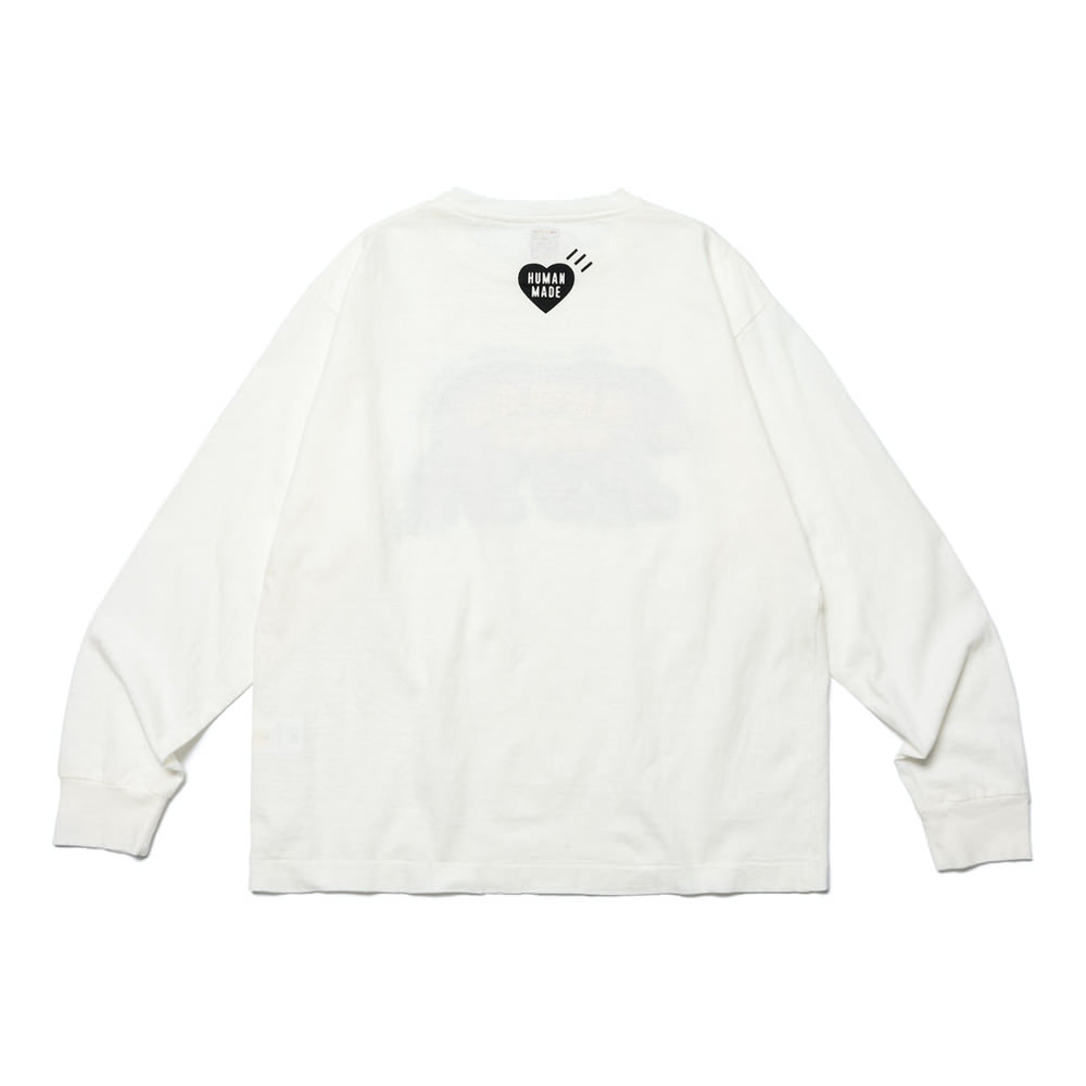 Human Made Graphic #1 L/S T-shirt WhiteHuman Made Graphic #1 L/S T