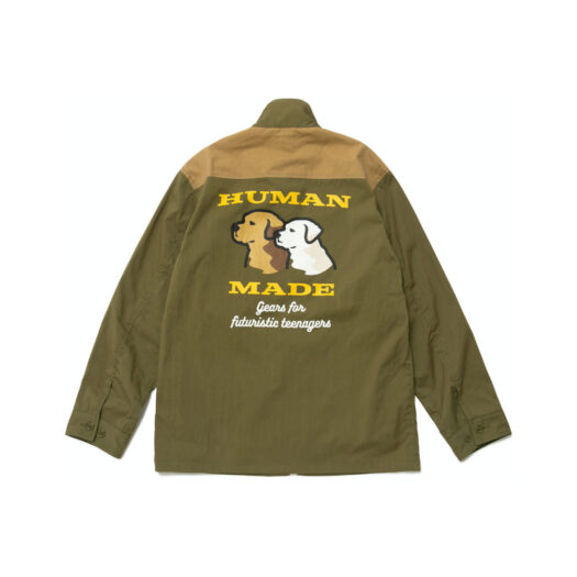 Human Made Hunting Graphic Jacket Olive Drab