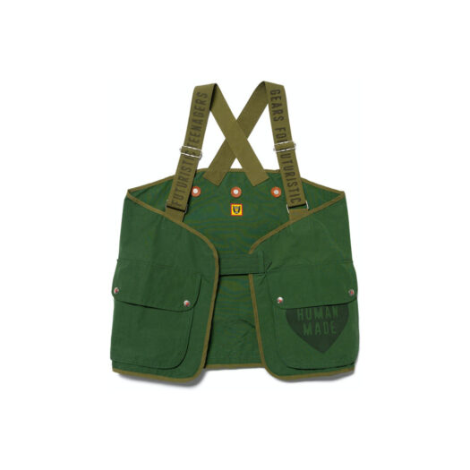Human Made Hunting Vest Green