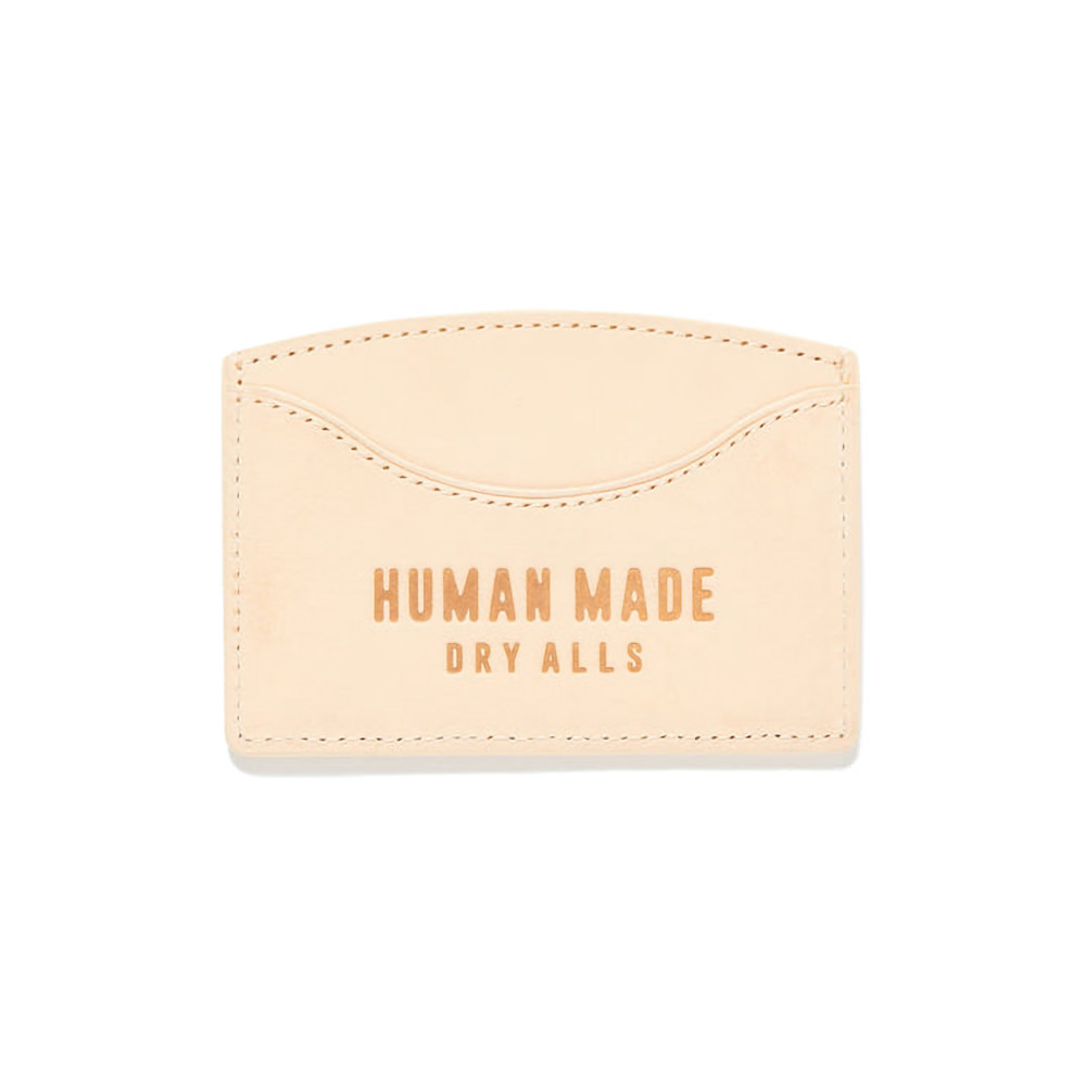 Human Made Leather Card Case White