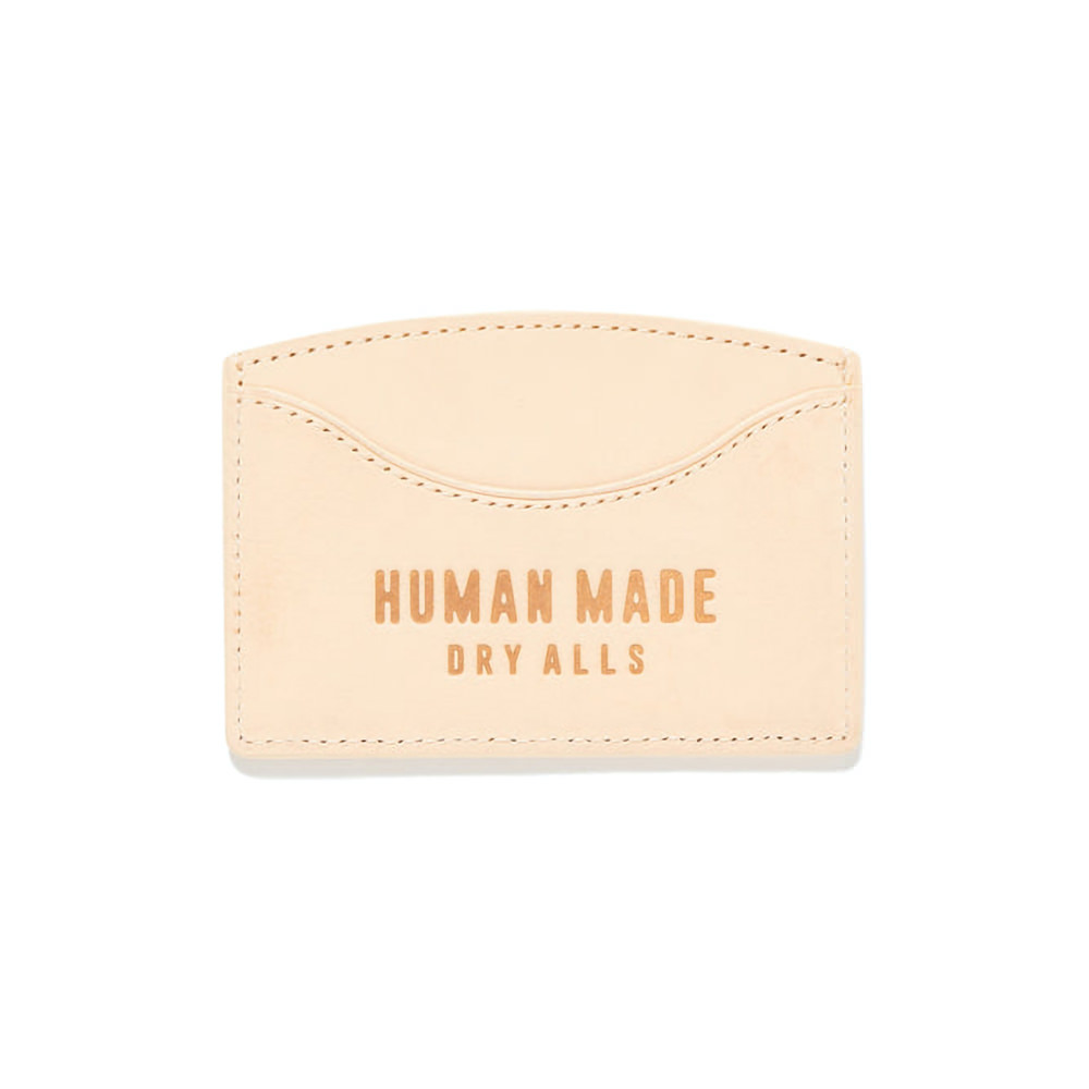 Human Made Leather Card Case SS23 White