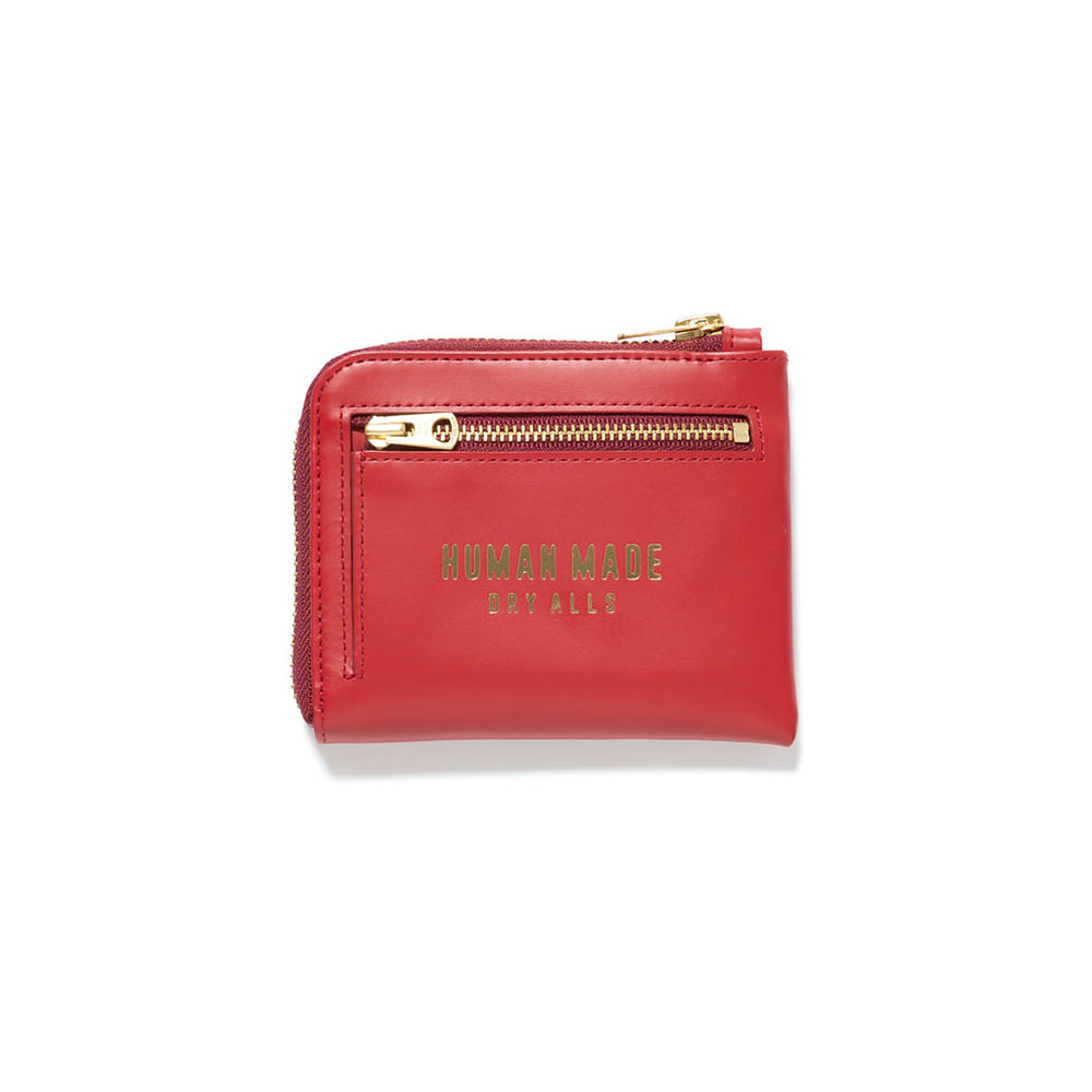 Human Made Leather Wallet Red - SS23 - US