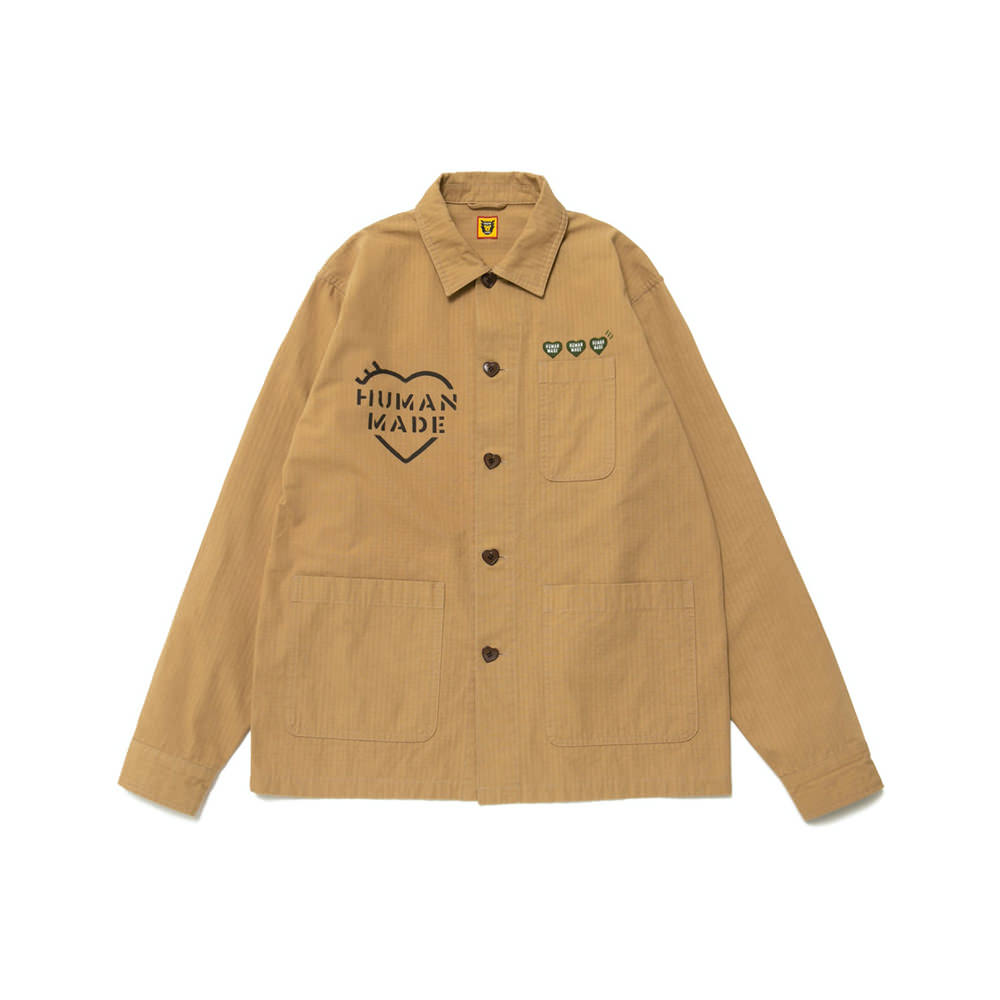 Human Made Military Overshirt BeigeHuman Made Military Overshirt