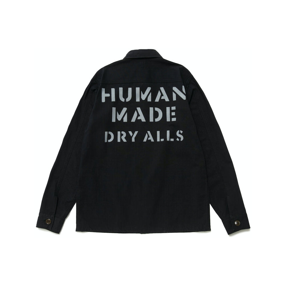 Human Made Military Overshirt NavyHuman Made Military Overshirt Navy - OFour