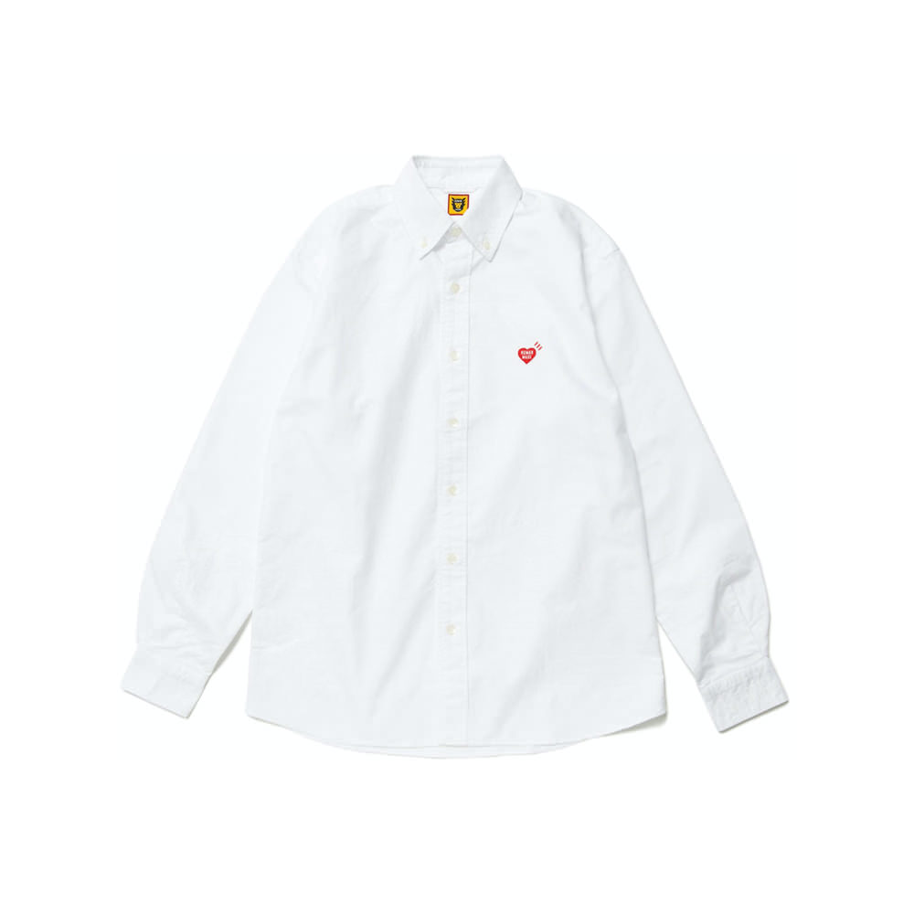 Human Made Oxford BD L/S Shirt White