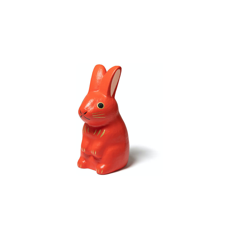 Human Made Rabbit Hariko Large Figure RedHuman Made Rabbit Hariko
