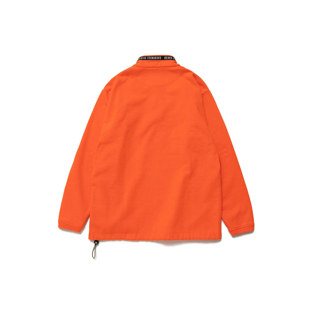 Human Made Stand Collar Sweatshirt OrangeHuman Made Stand Collar