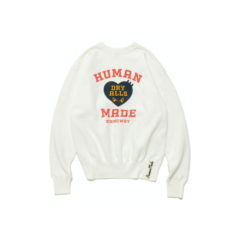 Human Made Tsuriami #4 Sweatshirt White