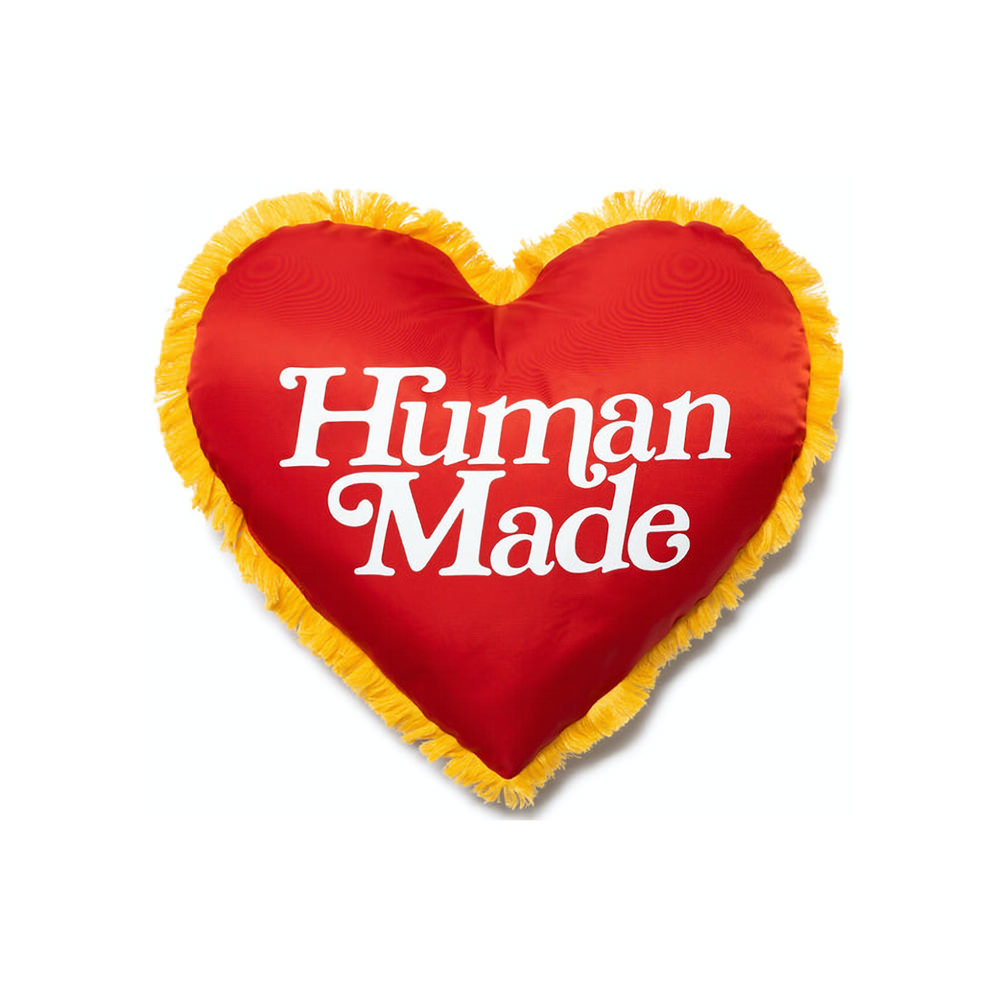 Human Made x Girls Don't Cry Heart Cushion Black/Red