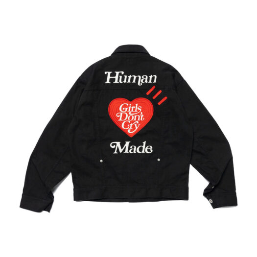 Human Made x Girls Don't Cry Work Jacket Black
