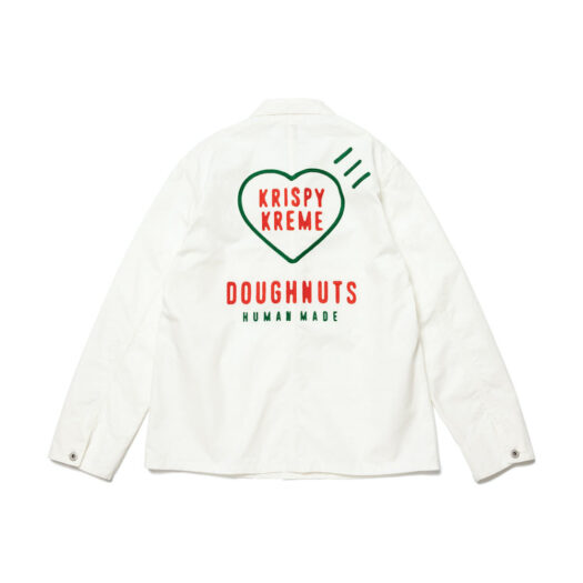 Human Made x Krispy Kreme Factory Jacket White