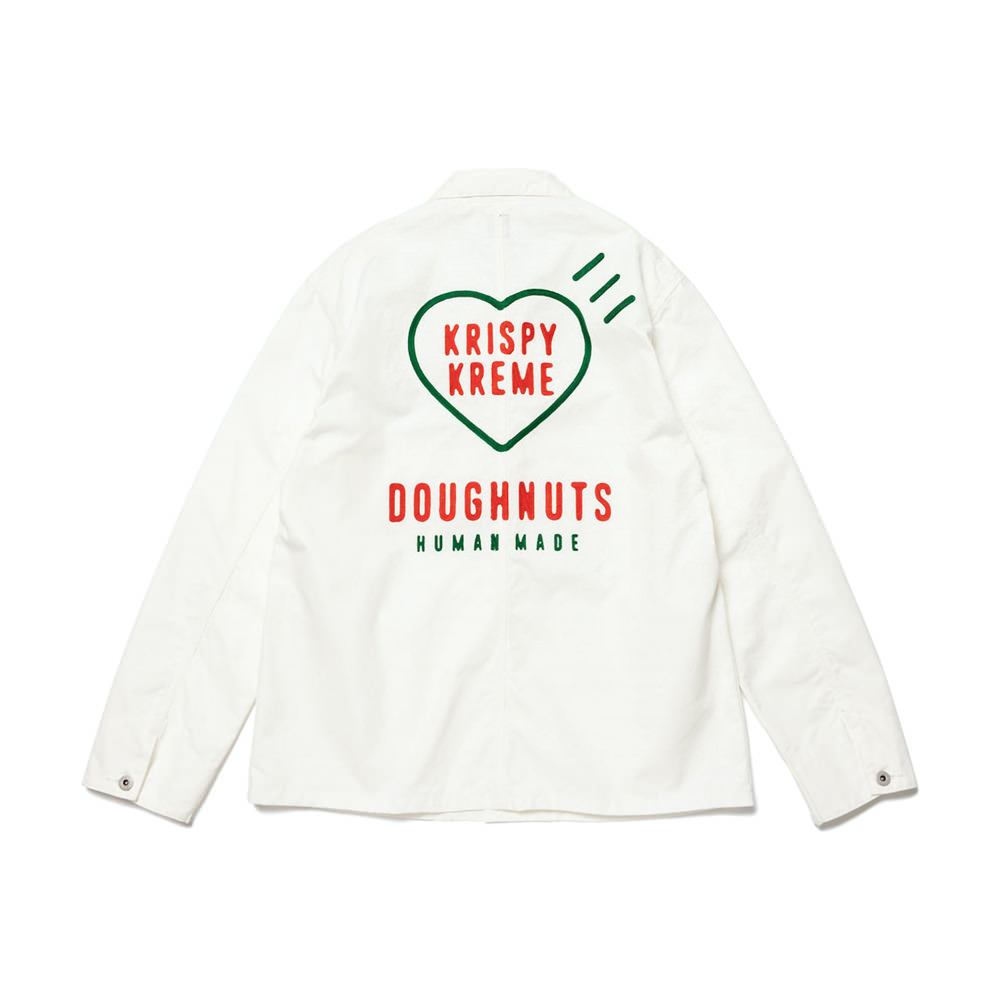 Human Made x Krispy Kreme Factory Jacket WhiteHuman Made x Krispy