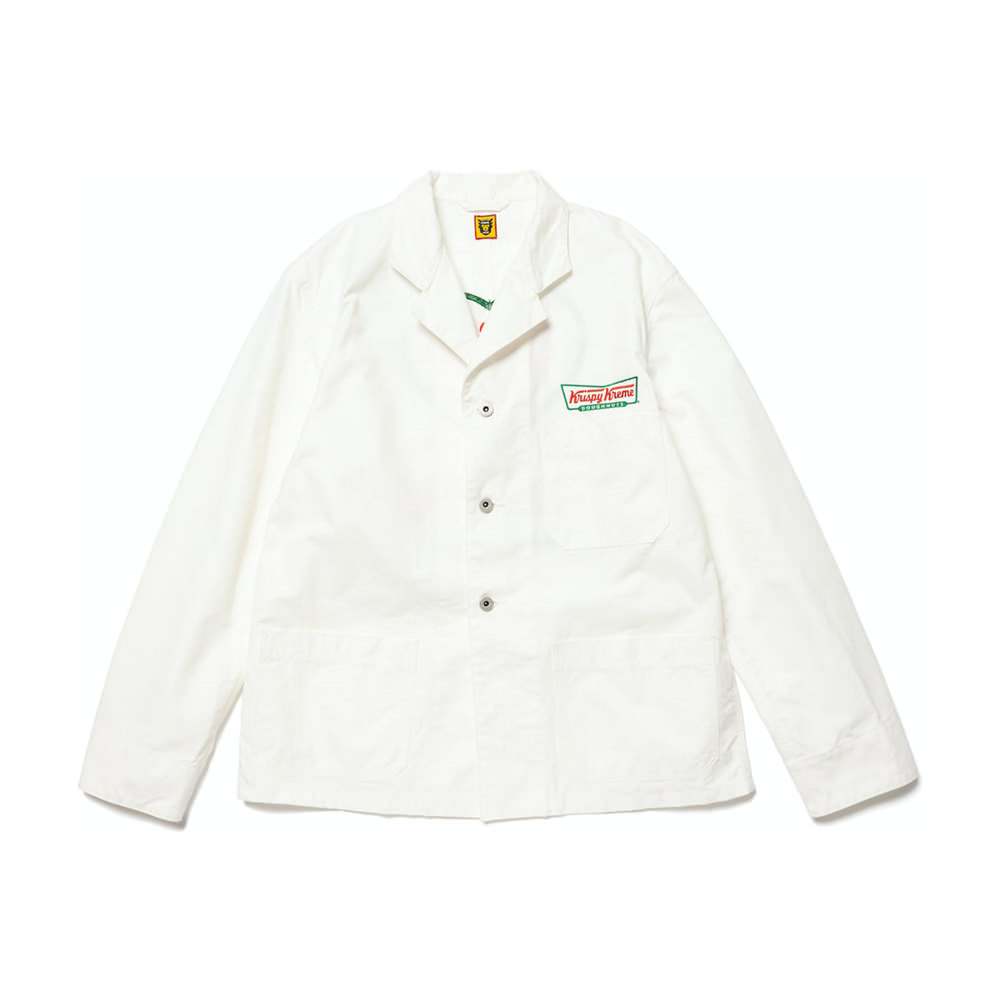 Human Made x Krispy Kreme Factory Jacket White