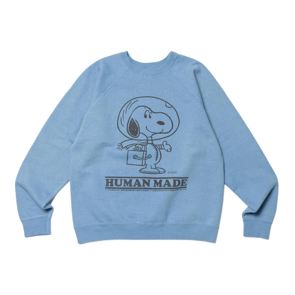 Human Made x Peanuts #1 Snoopy Sweatshirt BlueHuman Made x Peanuts
