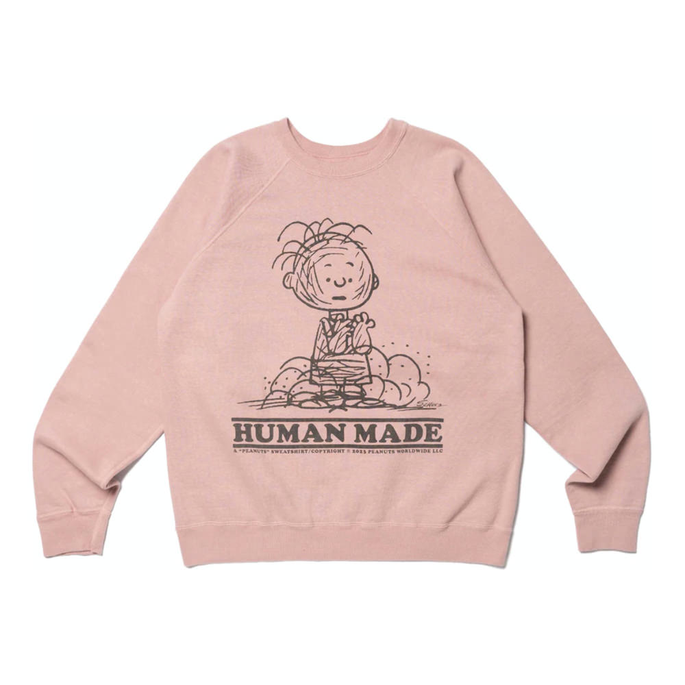 Human Made x Peanuts #2 Charlie Brown Sweatshirt PinkHuman Made x