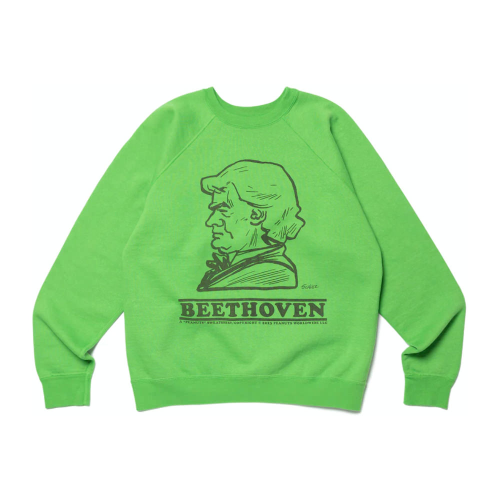 Human Made x Peanuts #3 Beethoven Sweatshirt GreenHuman Made