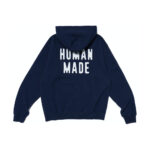 Human Made Zip Up Sweat Hoodie Navyv