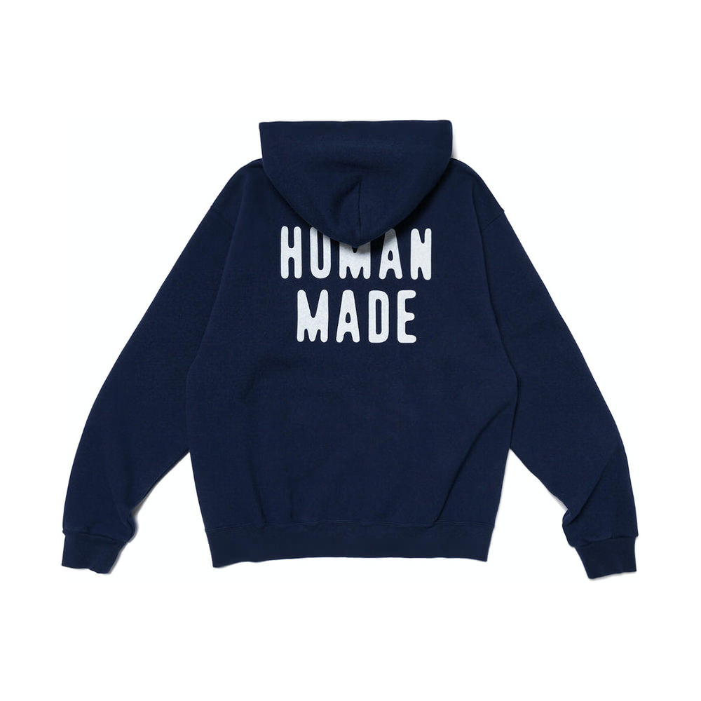 Human Made Zip Up Sweat Hoodie NavyHuman Made Zip Up Sweat Hoodie