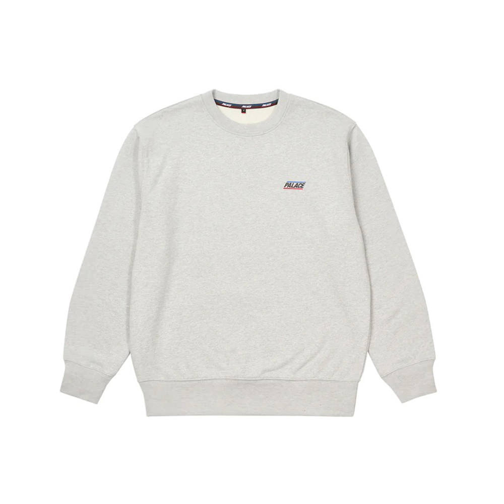 Palace Basically A Crew (SS23) Grey MarlPalace Basically A Crew