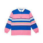 Palace Big Stripe Rugby Top Pink