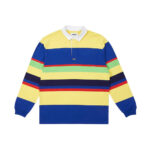 Palace Big Stripe Rugby Top Yellow