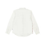 Palace Check Panel Chambray Shirt White