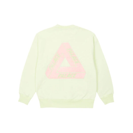 Palace Fleece Tri-Ferg Crew Mojito