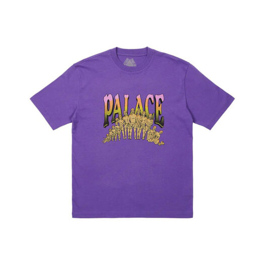 Palace From The Beginning To The End T-Shirt Regal Purple