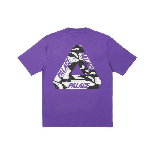 Palace Jungle Camo Tri-Ferg T-Shirt Regal Purple