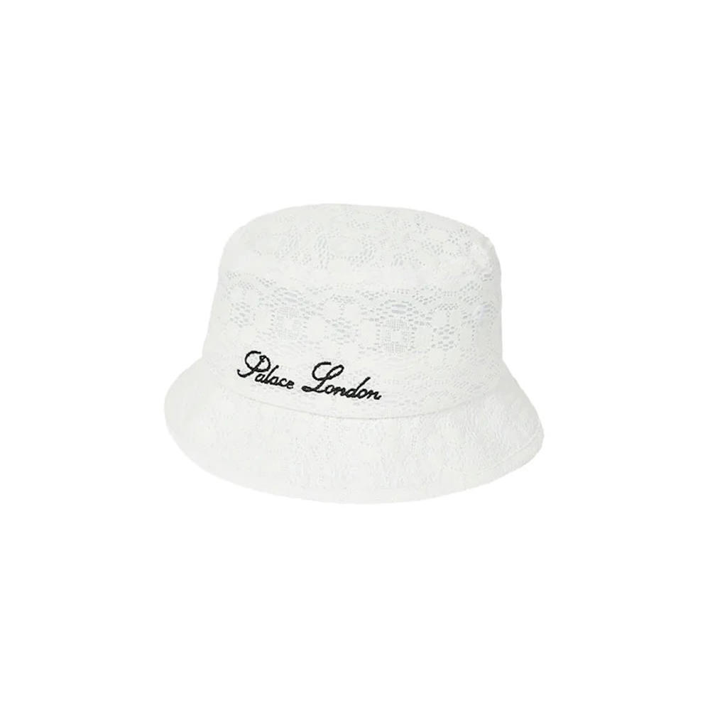 Palace Pal-Lace Bucket Hat White