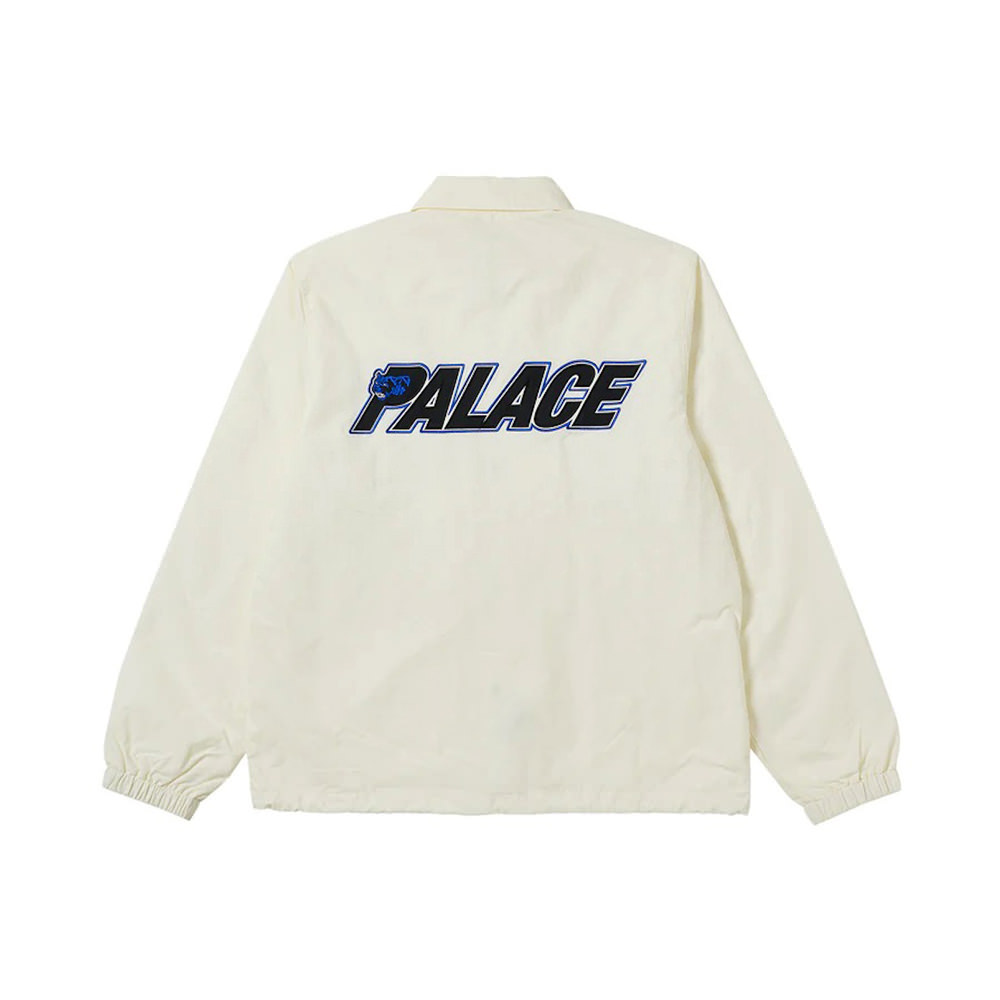 Palace Panther Coach Jacket WhitePalace Panther Coach Jacket White