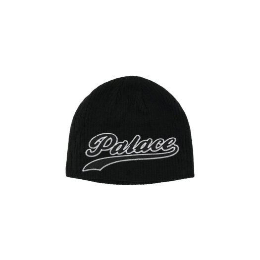 Palace Script Nein Cuff Beanie Black