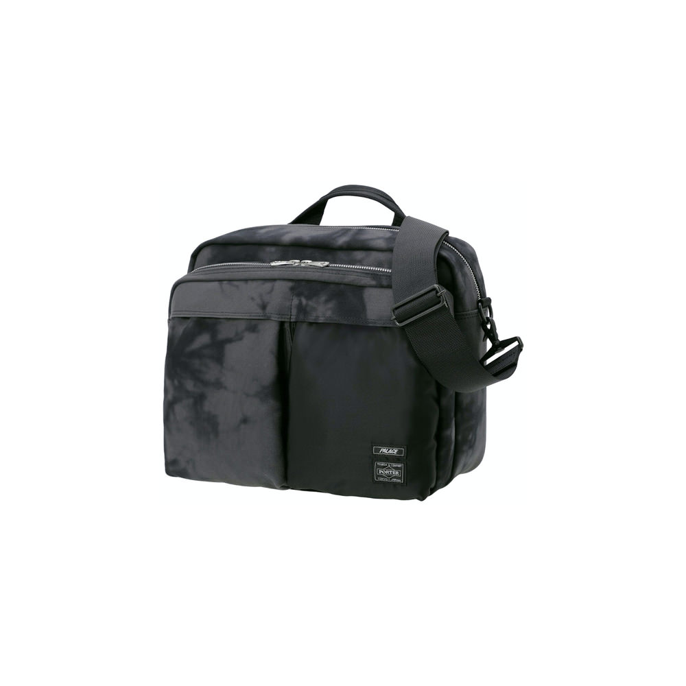 Palace x Porter 2 Way Helmet Bag Black Wave Dye - SS23 - US