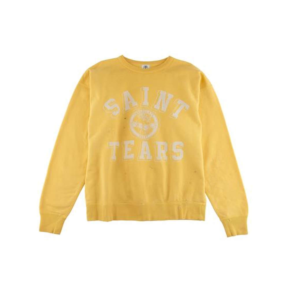 Saint Michael x Denim Tears Crewneck Sweatshirt Yellow