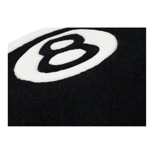 Stussy 8-Ball Rug Black & White