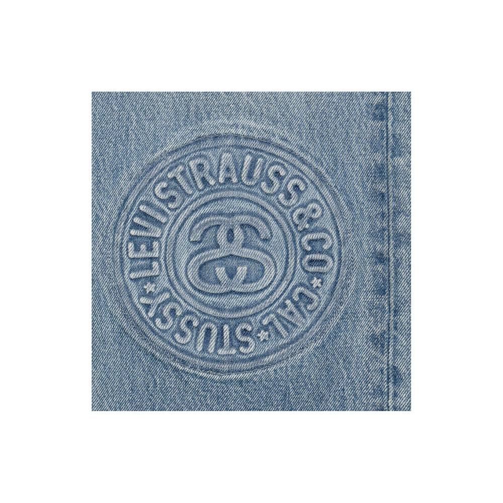 Stüssy & Levi's® Embossed 501® Jeans - Medium Wash