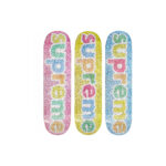 Supreme Candy Hearts Skateboard Deck Set Multicolor