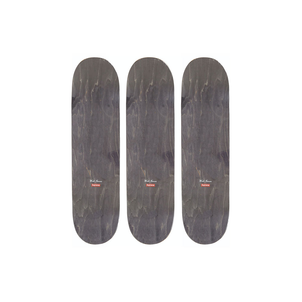 Supreme Candy Hearts Skateboard Deck Set Multicolor