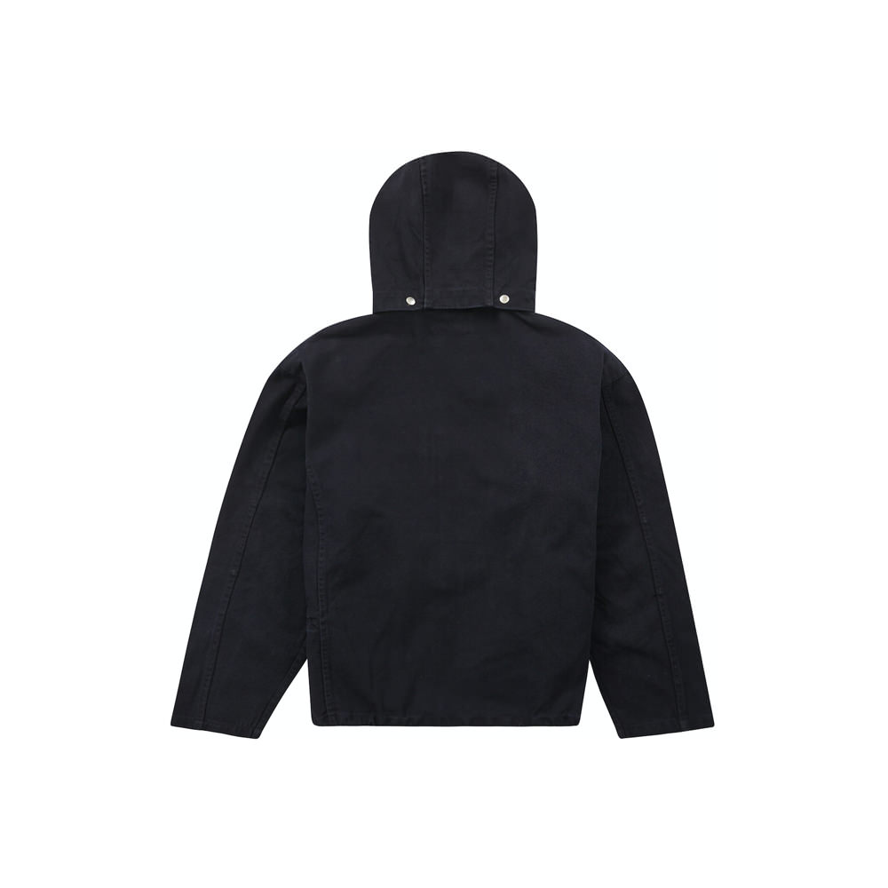 Supreme Canvas Clip Jacket Black