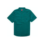 Supreme Croc Patch S/S Work Shirt Teal