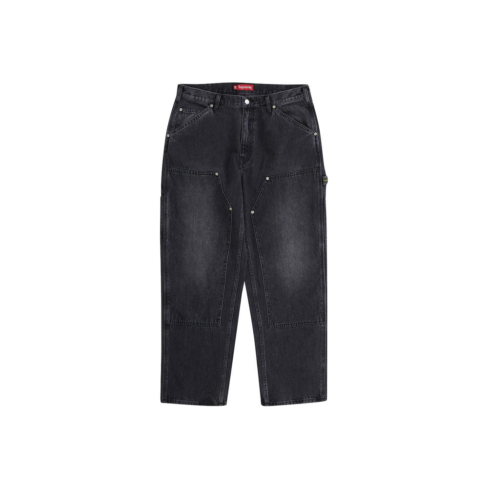 Supreme Double Knee Painter Pant (SS23) Washed BlackSupreme Double
